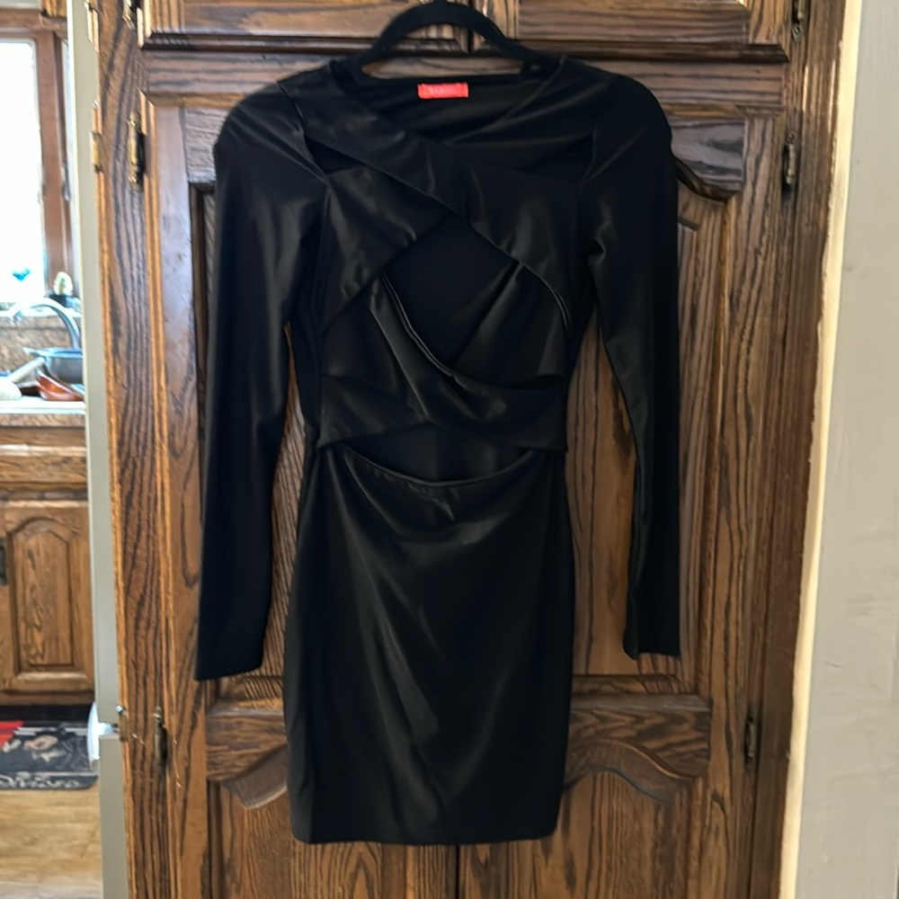 EUC!⭐️Banjul black Lycra mini dress, Size S